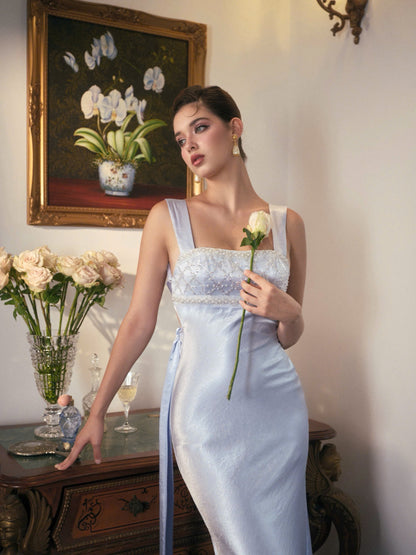 Kisserine Renaisee Dress - Baby Blue