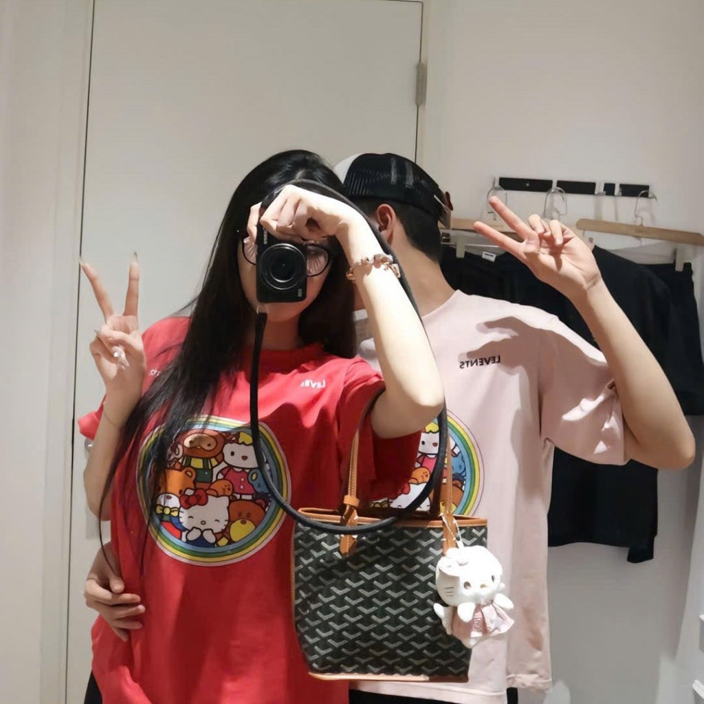 Levents Kitty'S Family Semi-Oversized Tee