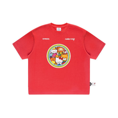 Levents Kitty'S Family Semi-Oversized Tee