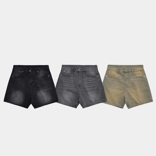 WHOSE Knee Washed Shorts