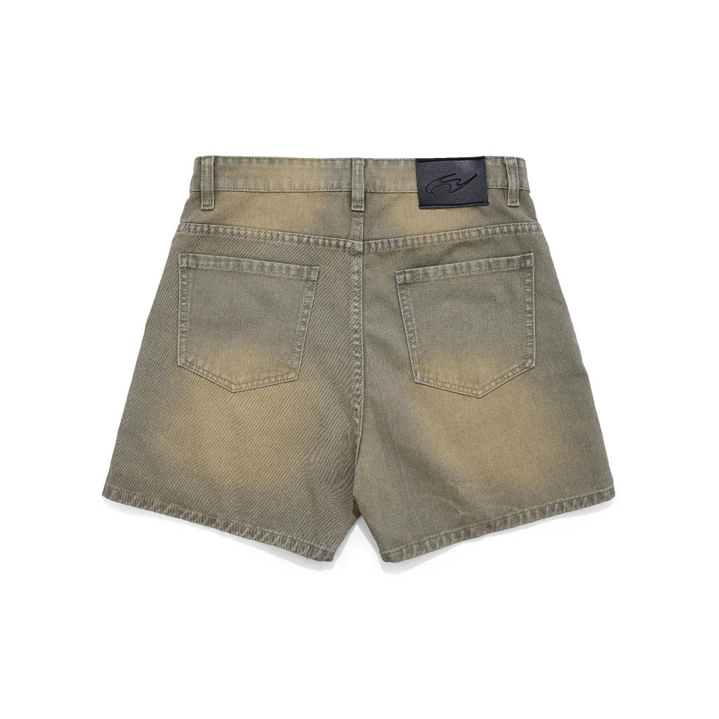 WHOSE Knee Washed Shorts