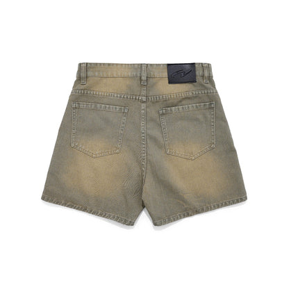WHOSE Knee Washed Shorts