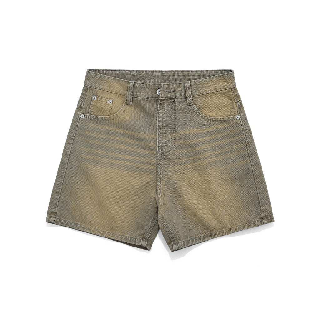 WHOSE Knee Washed Shorts