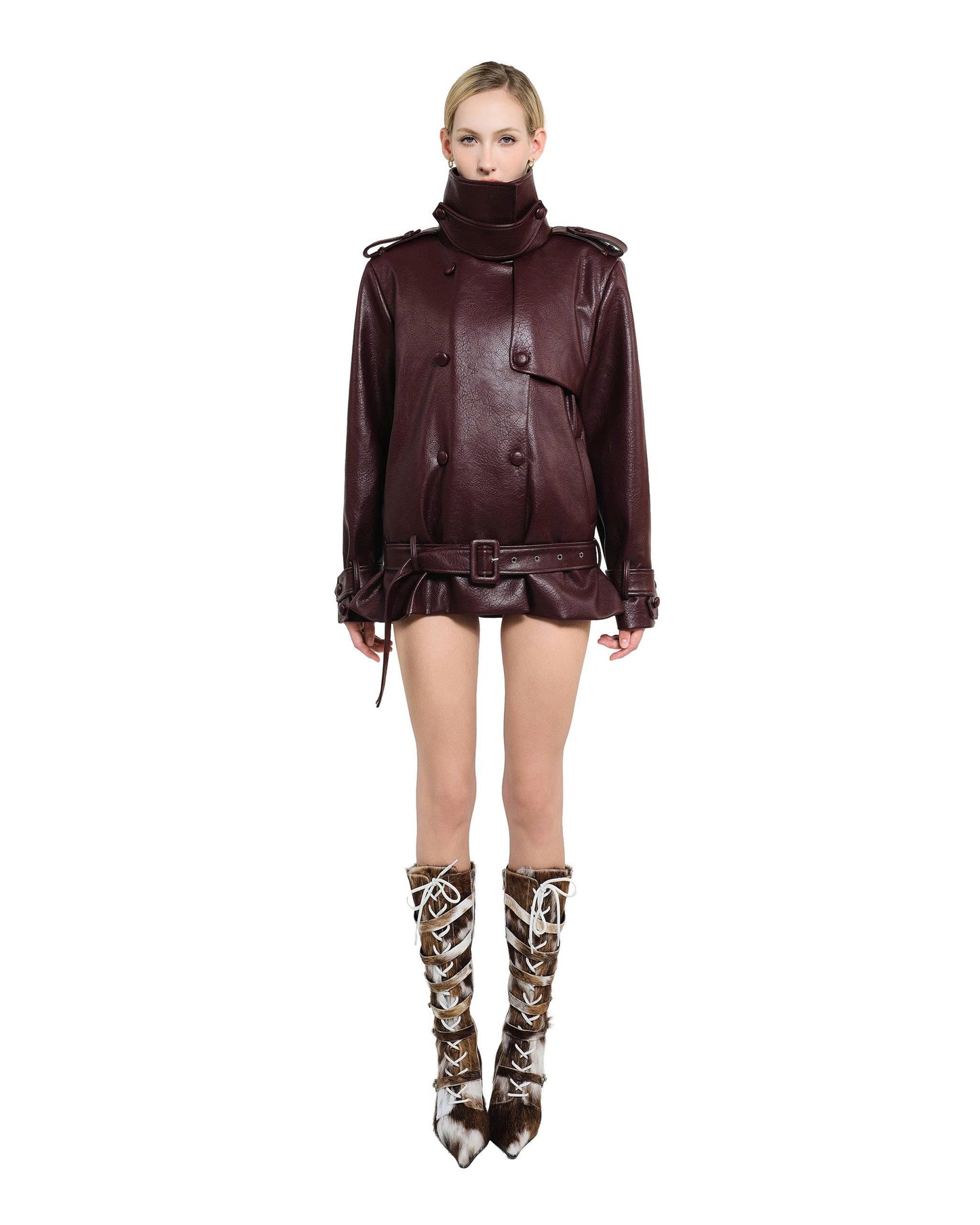 Lsoul Kourney Jacket - Wine