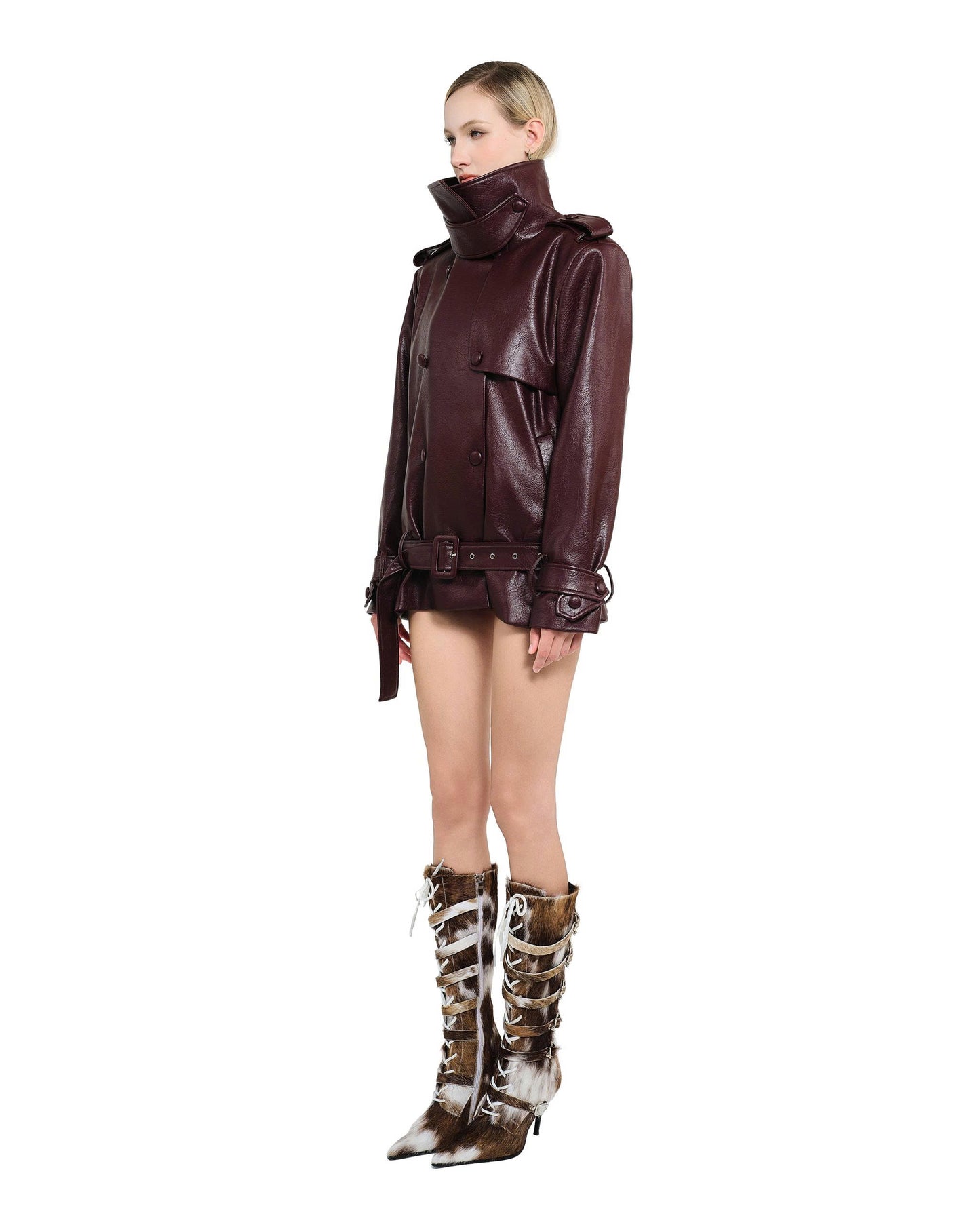 Lsoul Kourney Jacket - Wine