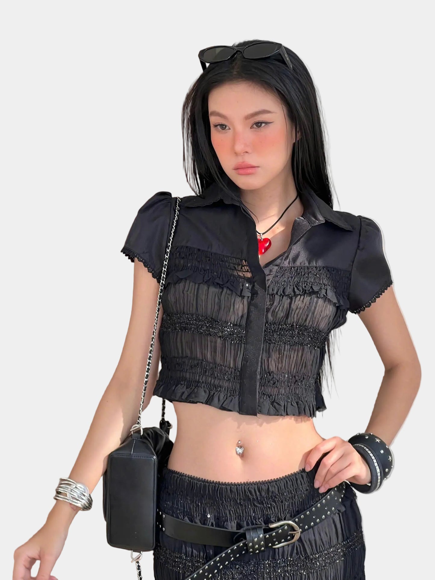 Sodope Club Black Kuromi Top