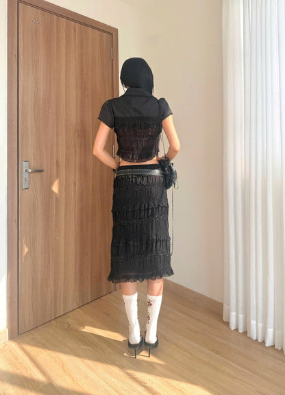 Sodope Club Black Kuromi Top