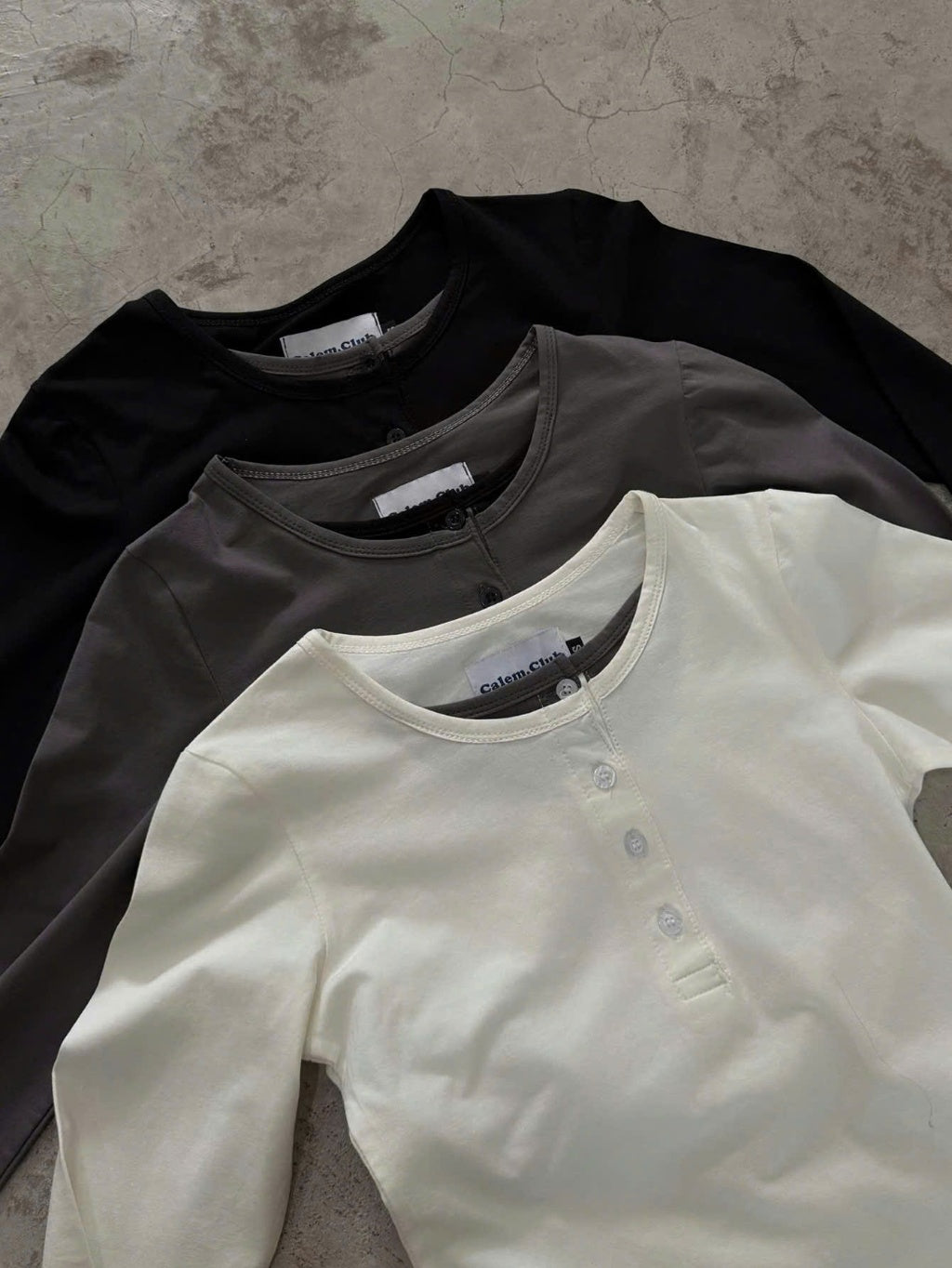 Calem Club Layered Button Top