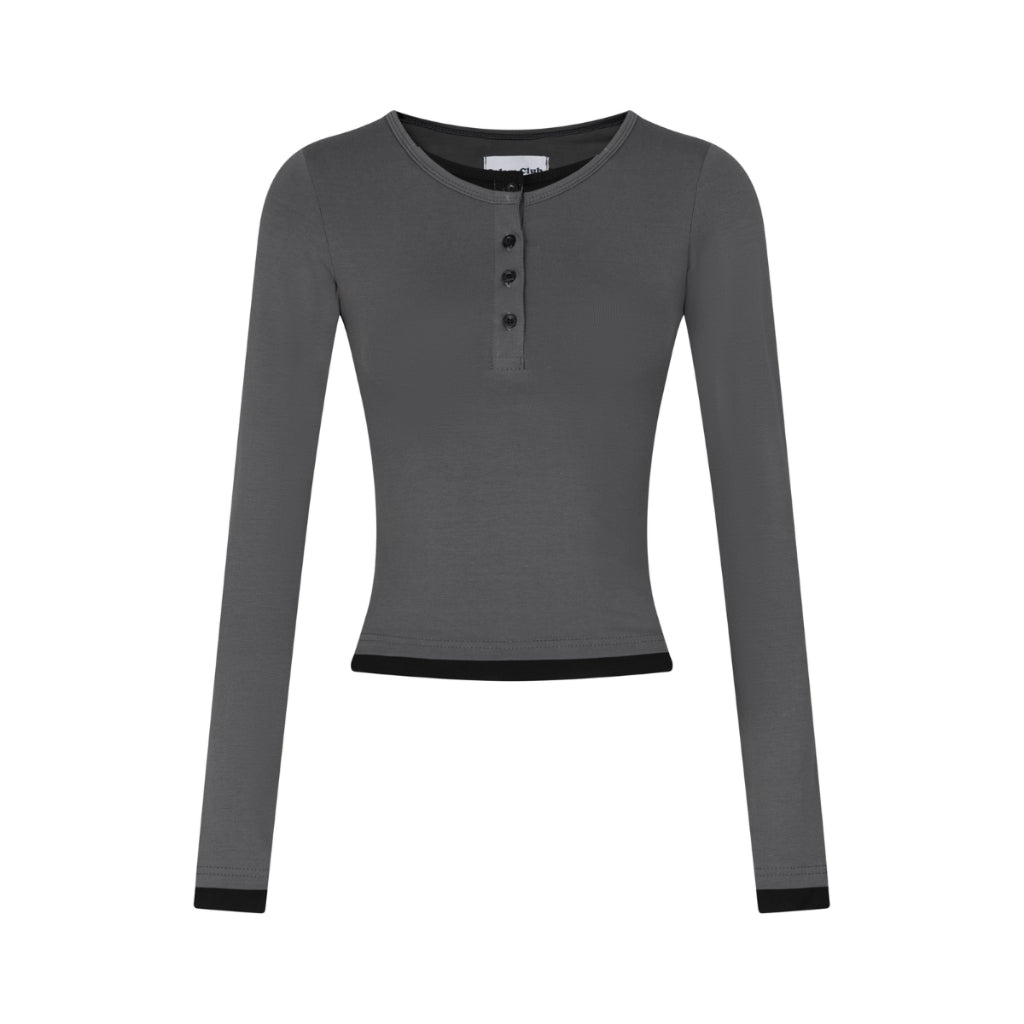 Calem Club Layered Button Top