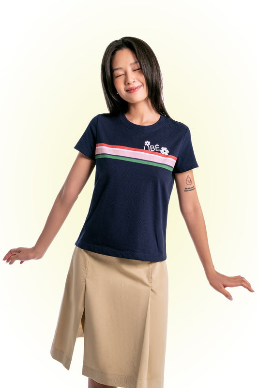 Libe "Libé" Printed Baby Tee (Pre-order)
