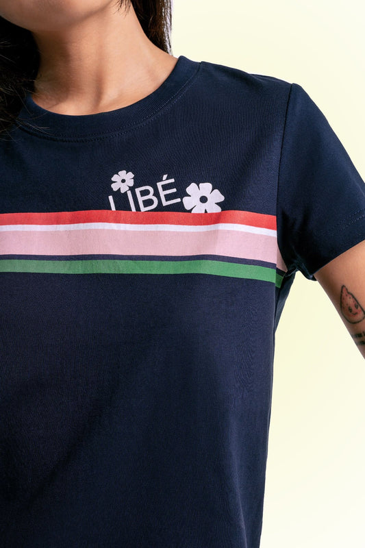 Libe "Libé" Printed Baby Tee (Pre-order)
