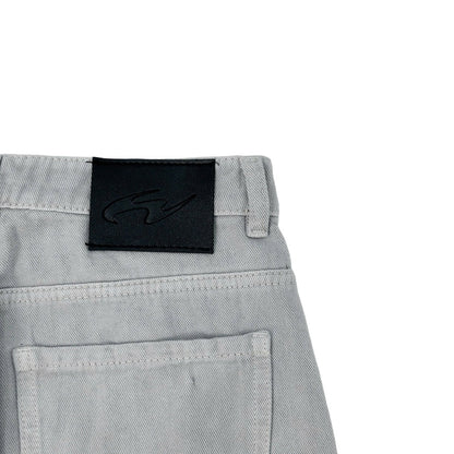 WHOSE Light Smoke Wide Straight Jeans (Pre-order)