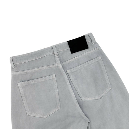 WHOSE Light Smoke Wide Straight Jeans (Pre-order)