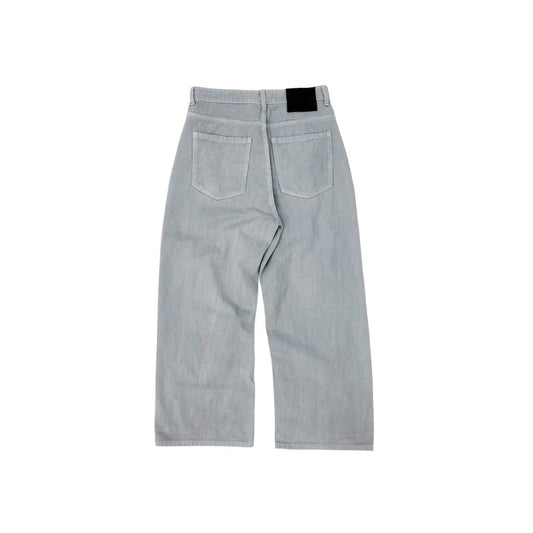 WHOSE Light Smoke Wide Straight Jeans (Pre-order)