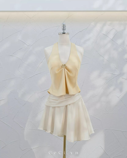 Ceci Lira Top - Champagne Glow