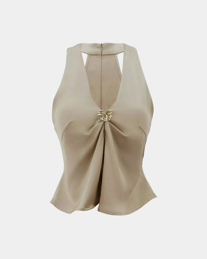 Ceci Lira Top - Honey Bronze
