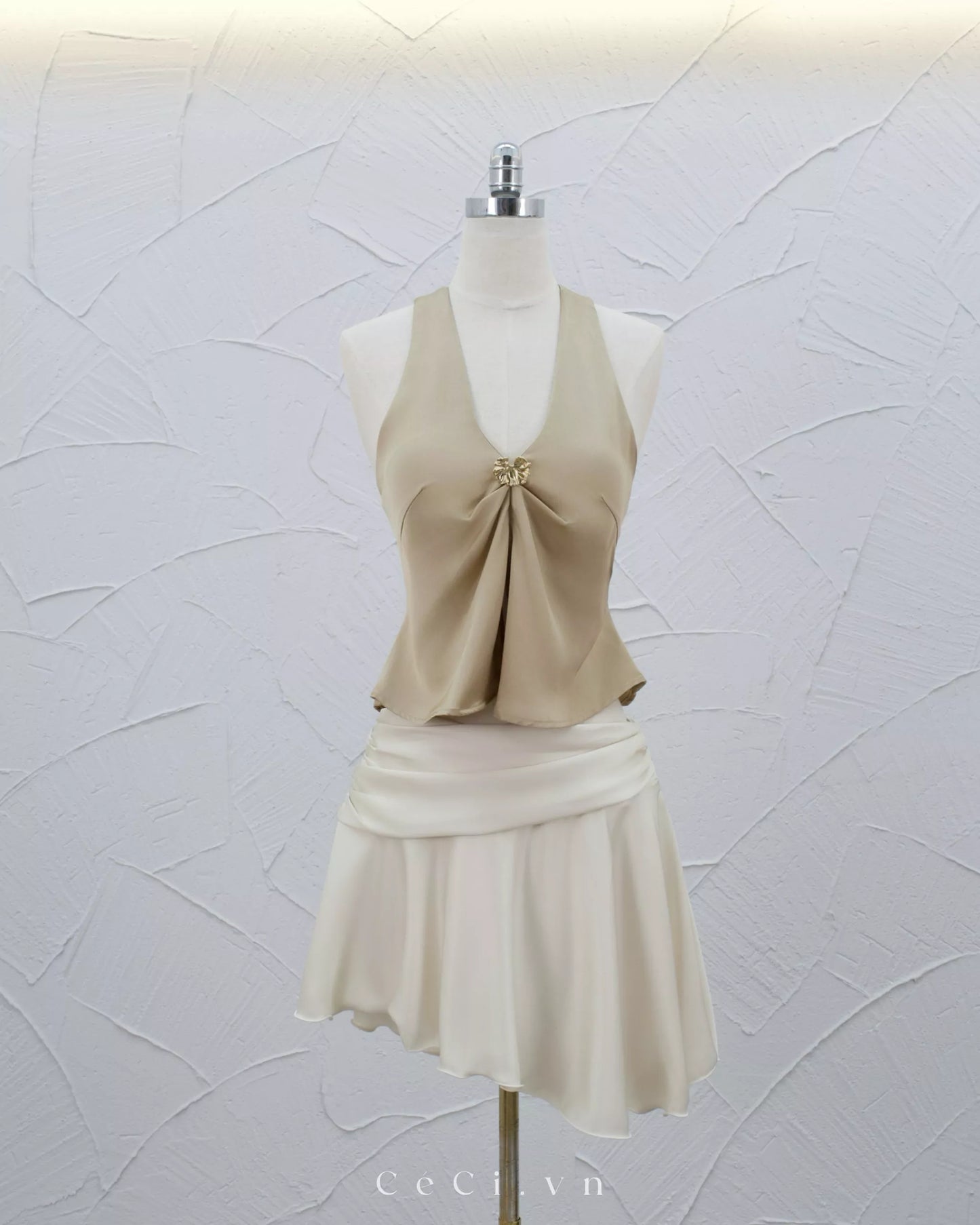 Ceci Lira Top - Honey Bronze