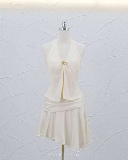 Ceci Lira Top - Pearl Glow