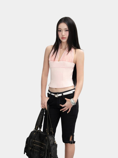 Hoo Design Lagon Shorts (belt Not Included)