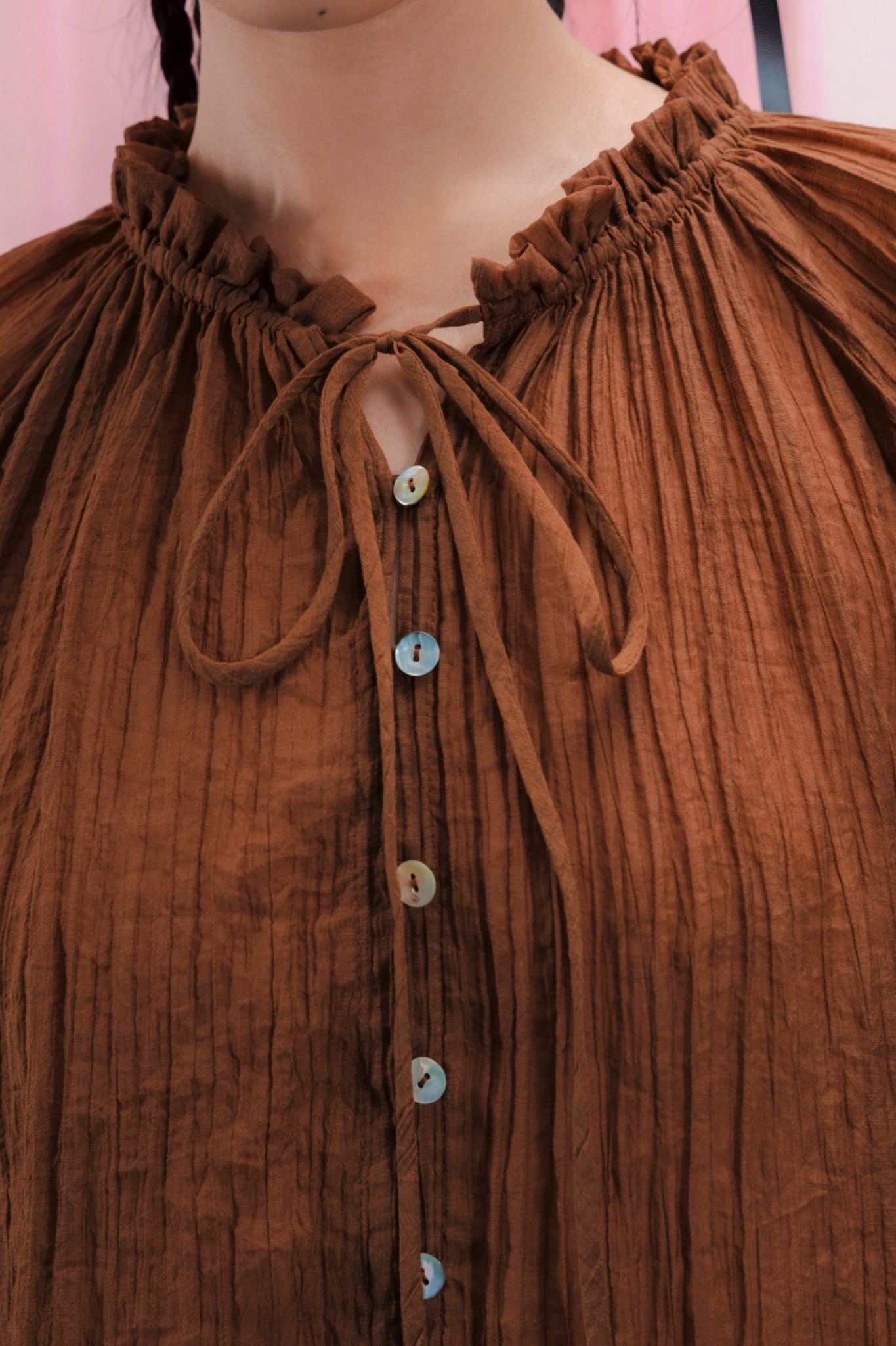 Libe Lantern Sleeves Blouse (Pre-order)