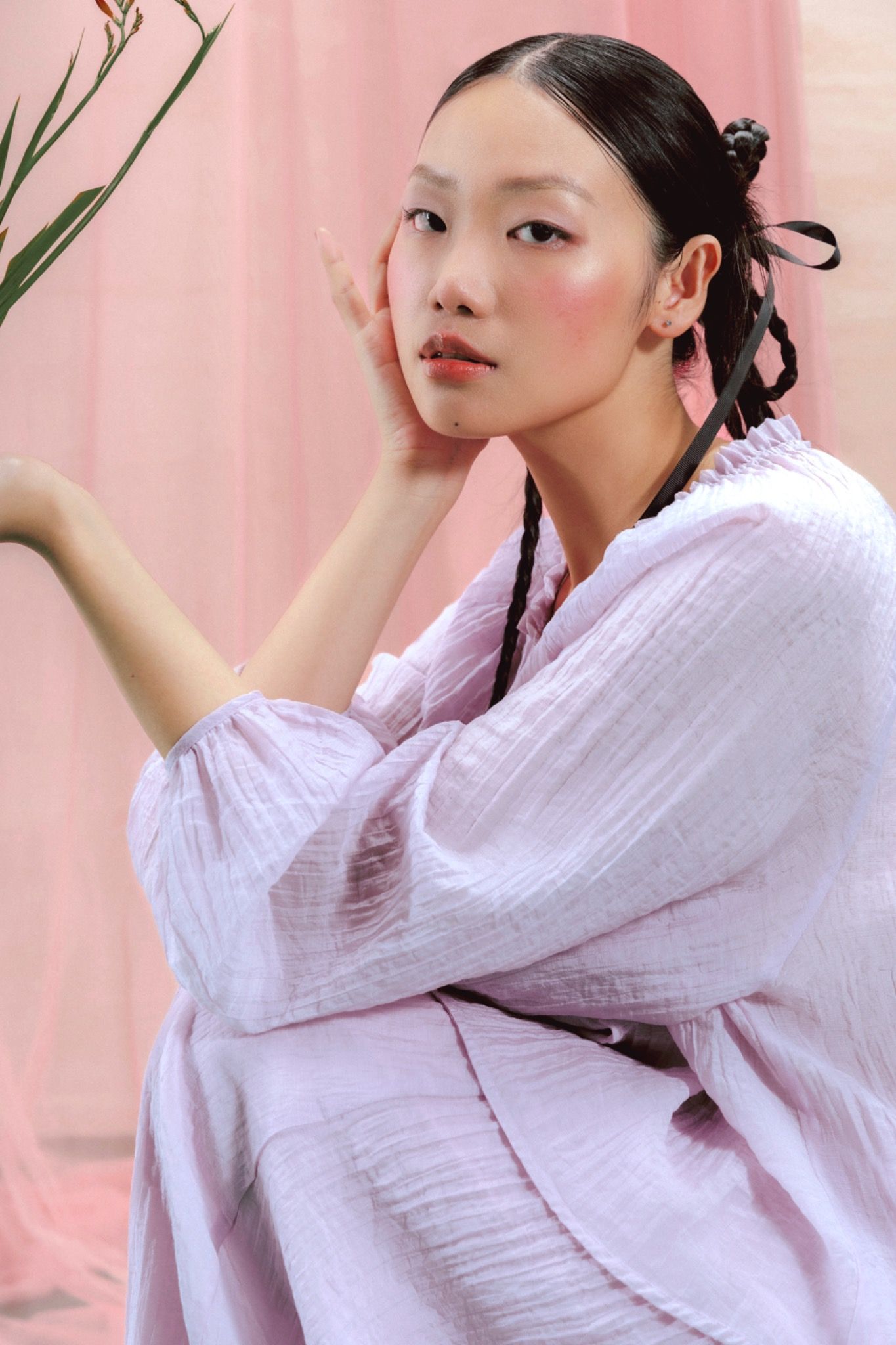 Libe Lantern Sleeves Blouse (Pre-order)