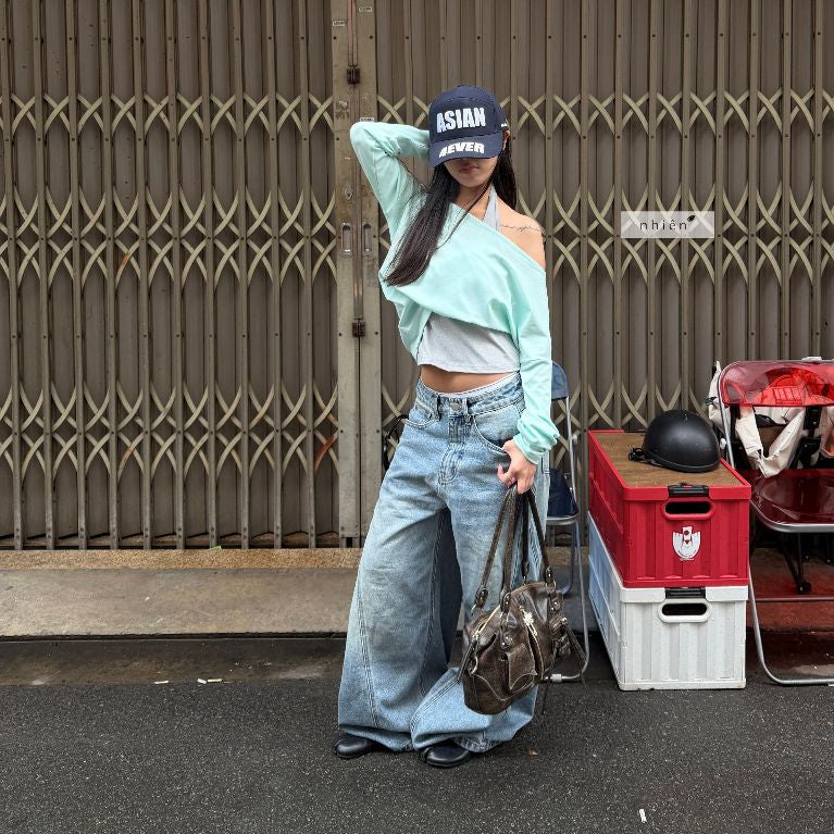 Nhien Vintage Larimar Top