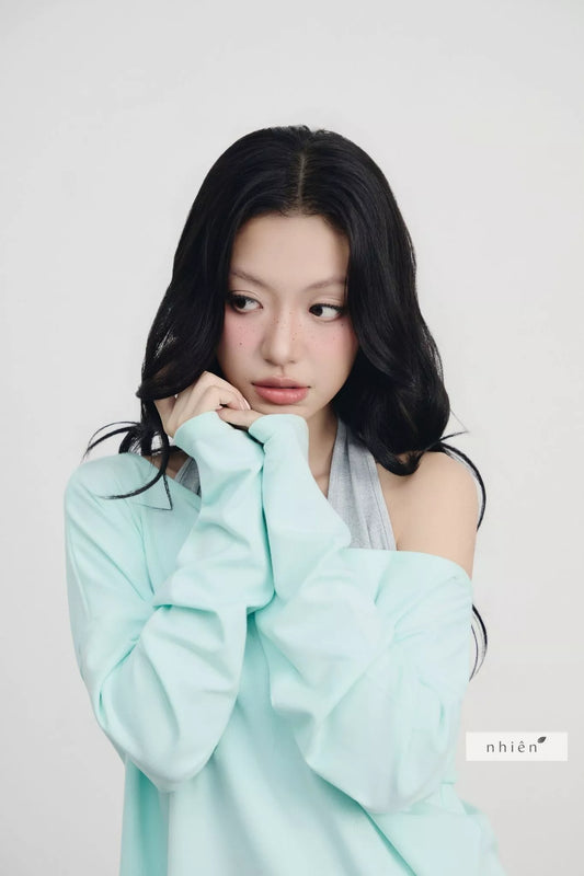 Nhien Vintage Larimar Top