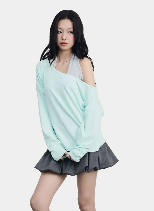 Nhien Vintage Larimar Top