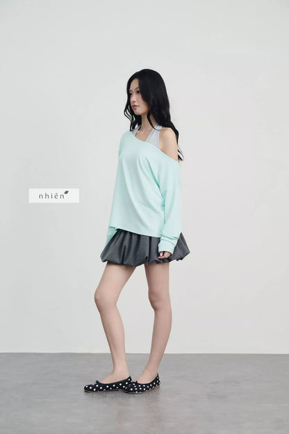 Nhien Vintage Larimar Top