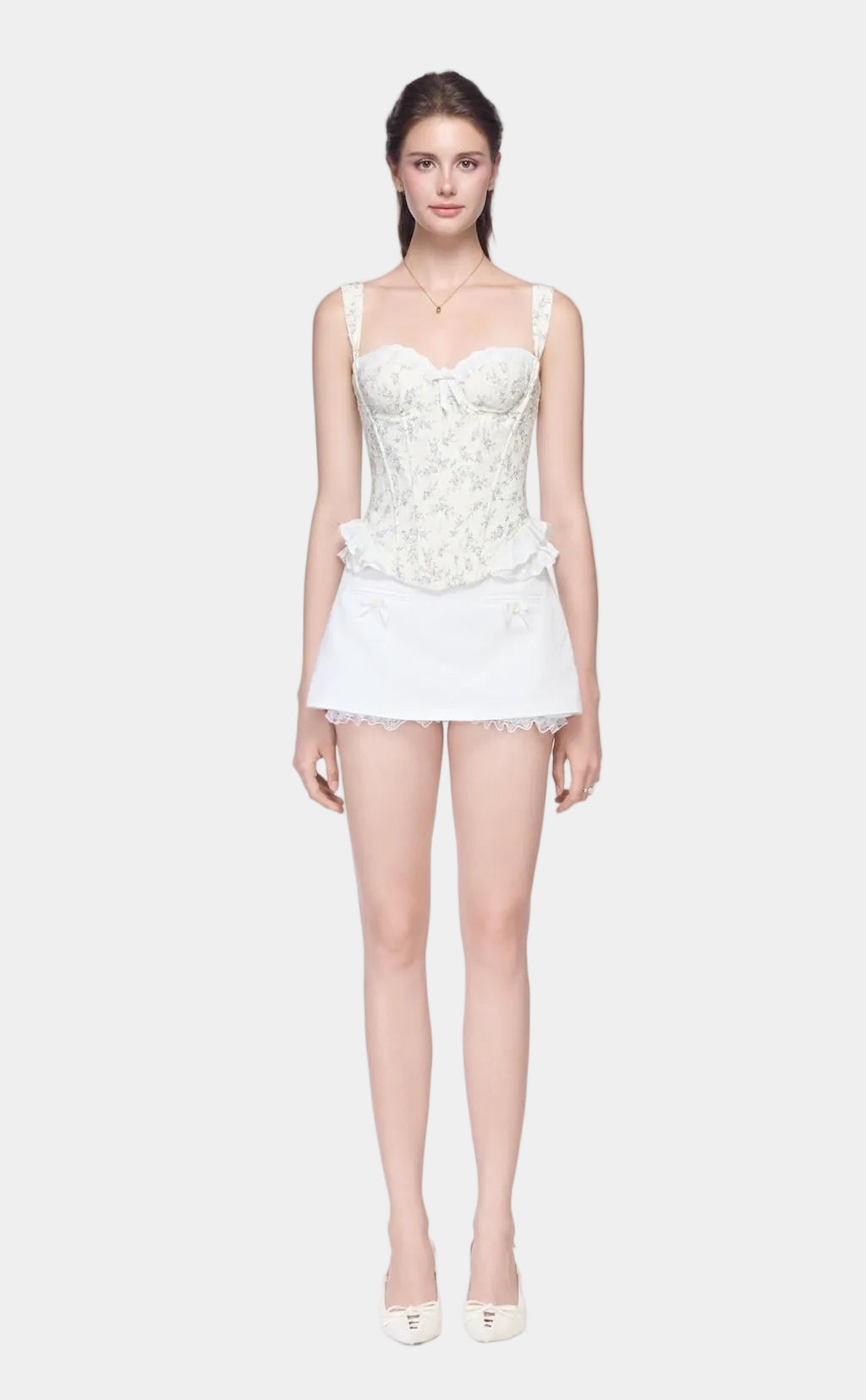 Jubin Lavender Corset