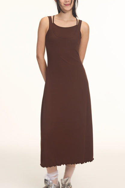 Libe Layered Midi Dress (Pre-order)