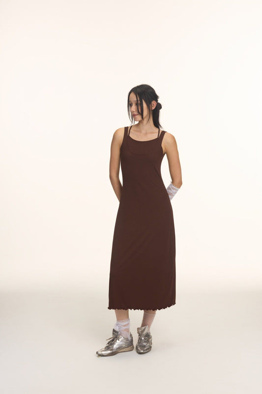 Libe Layered Midi Dress (Pre-order)