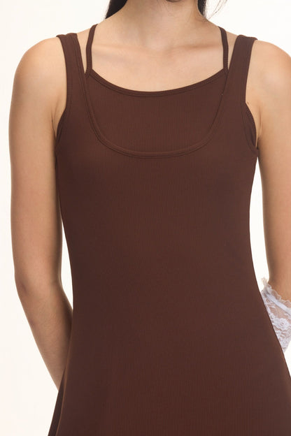 Libe Layered Midi Dress (Pre-order)