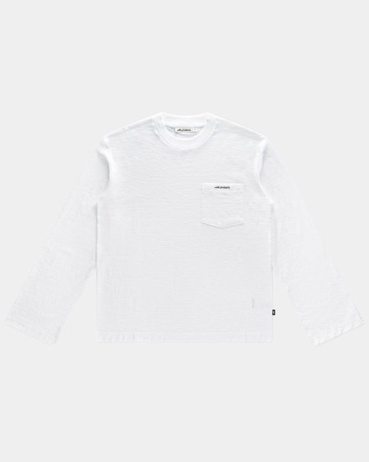 Levents Basic Slub Long Sleeve Relaxed Tee