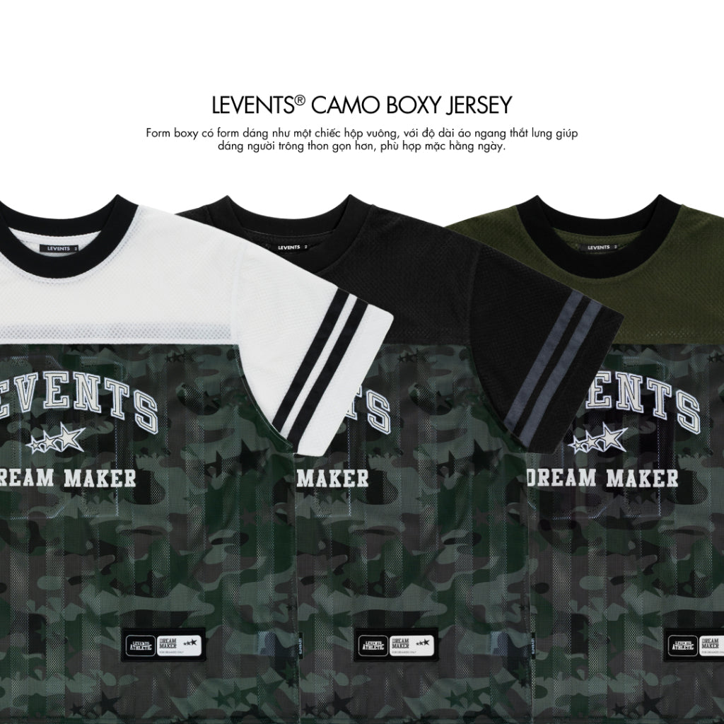 Levents Jersey Levents Camo Boxy Jersey