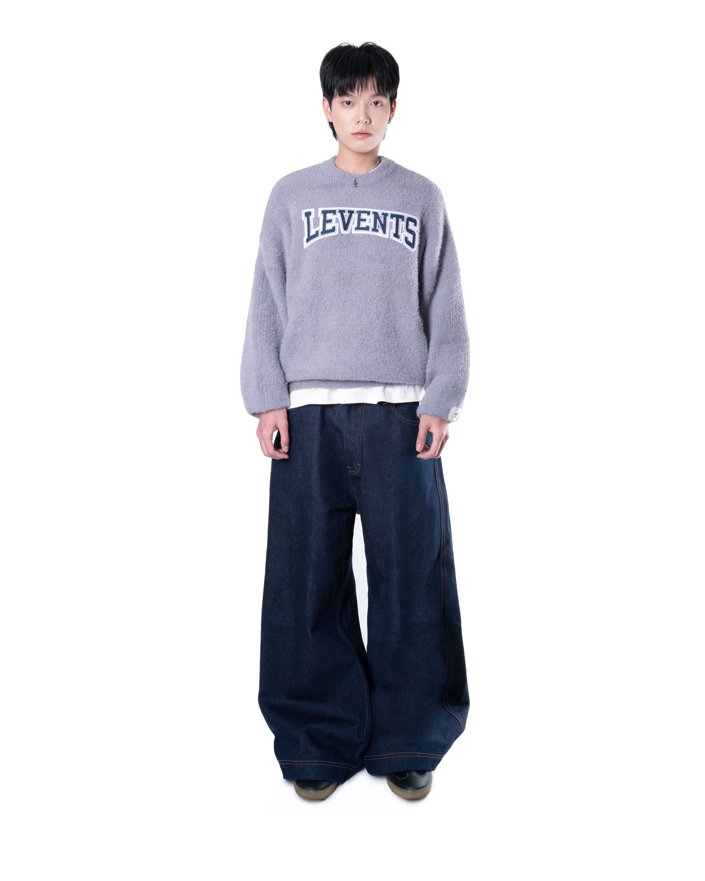 Levents Seasonal Fur Knit Boxy Sweater