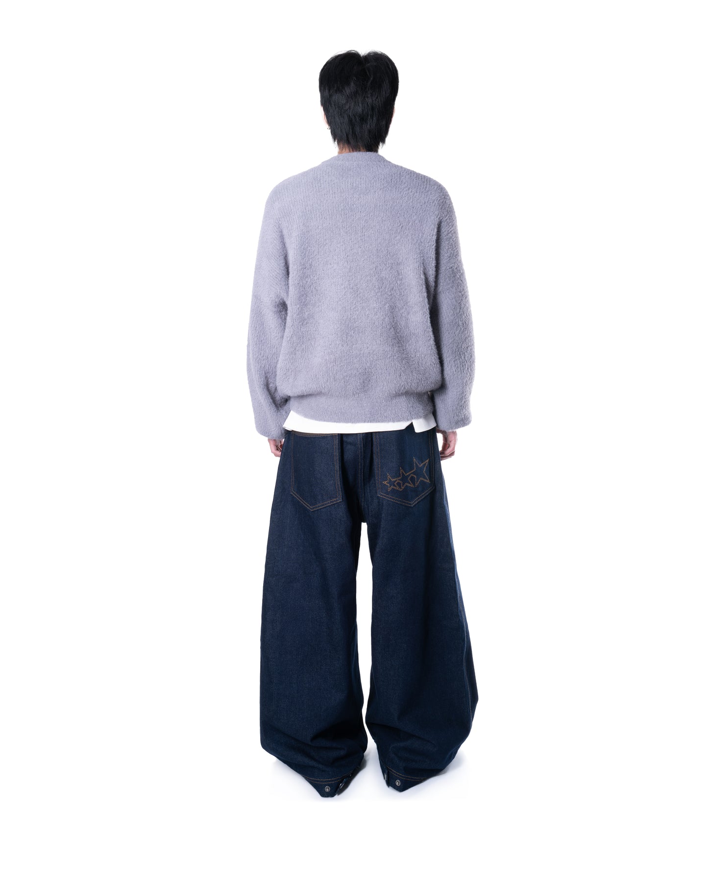Levents Seasonal Fur Knit Boxy Sweater