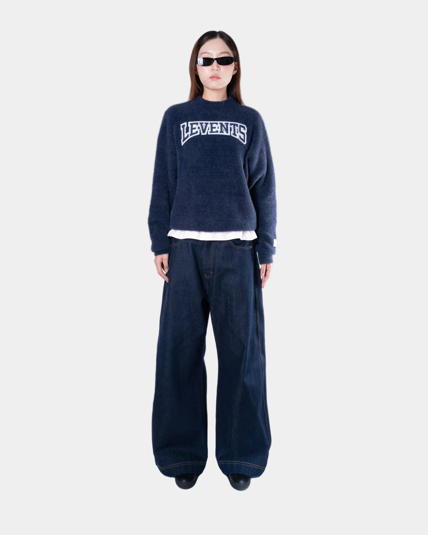 Levents Seasonal Fur Knit Boxy Sweater