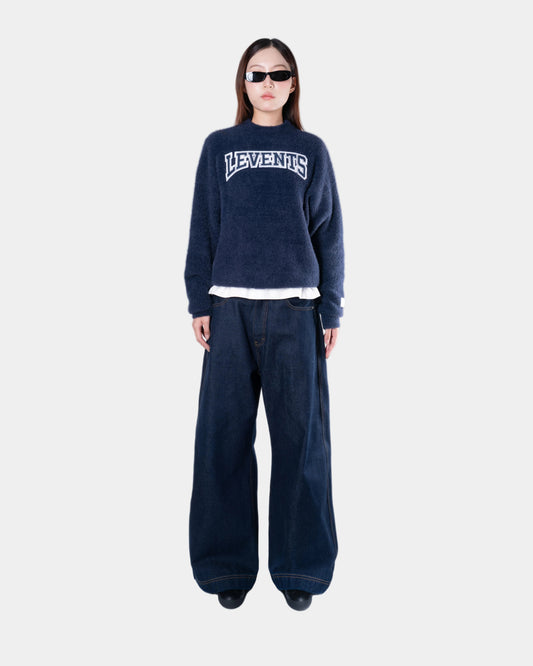Levents Seasonal Fur Knit Boxy Sweater
