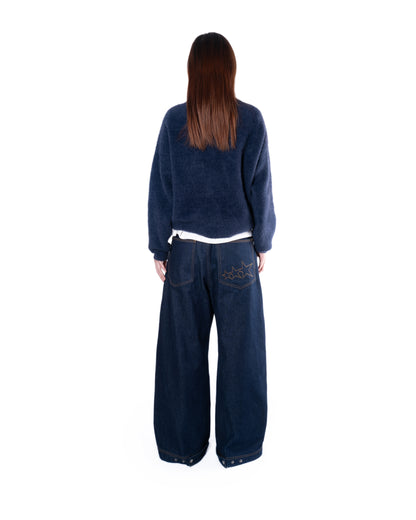 Levents Seasonal Fur Knit Boxy Sweater