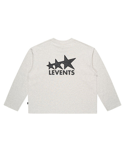 Levents Signature Logo Long Sleeve Boxy Tee