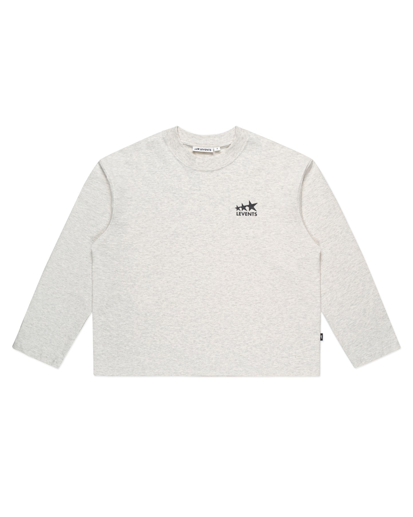 Levents Signature Logo Long Sleeve Boxy Tee
