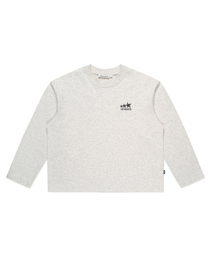 Levents Signature Logo Long Sleeve Boxy Tee