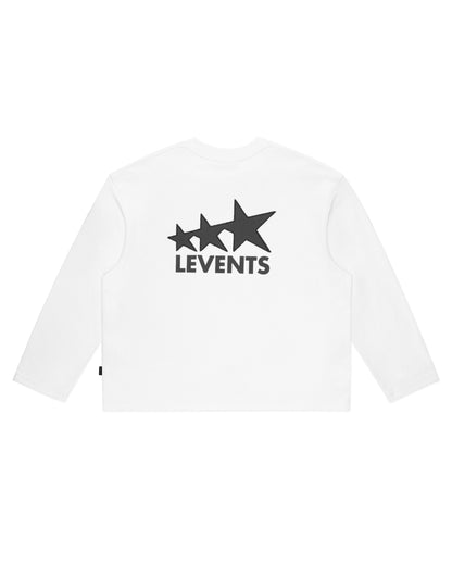 Levents Signature Logo Long Sleeve Boxy Tee