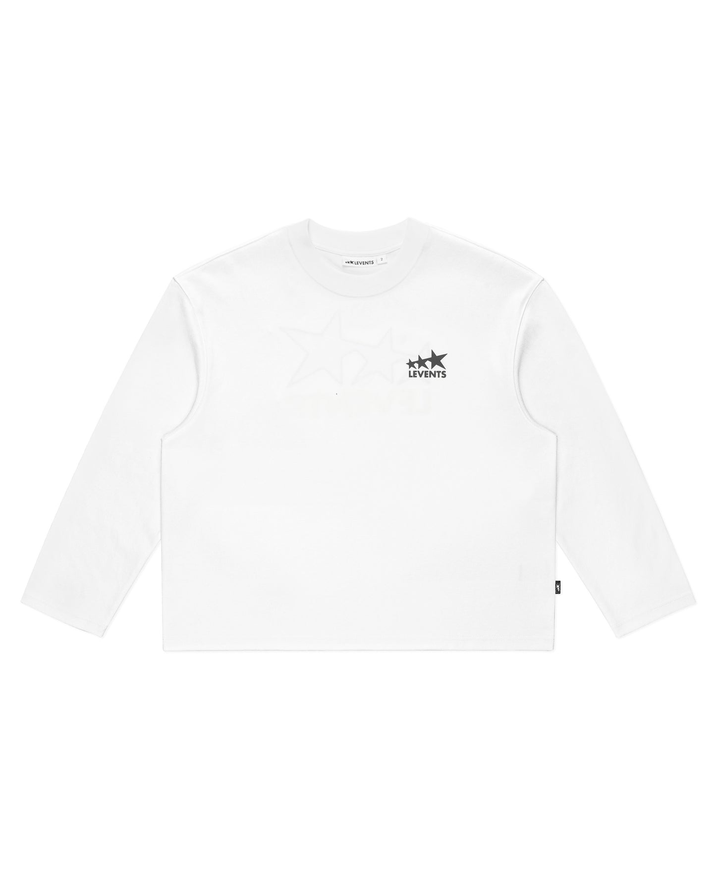 Levents Signature Logo Long Sleeve Boxy Tee