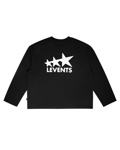 Levents Signature Logo Long Sleeve Boxy Tee