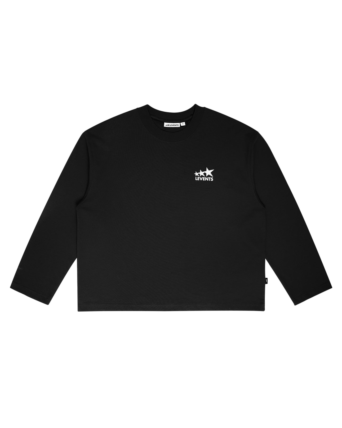 Levents Signature Logo Long Sleeve Boxy Tee