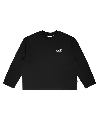 Levents Signature Logo Long Sleeve Boxy Tee