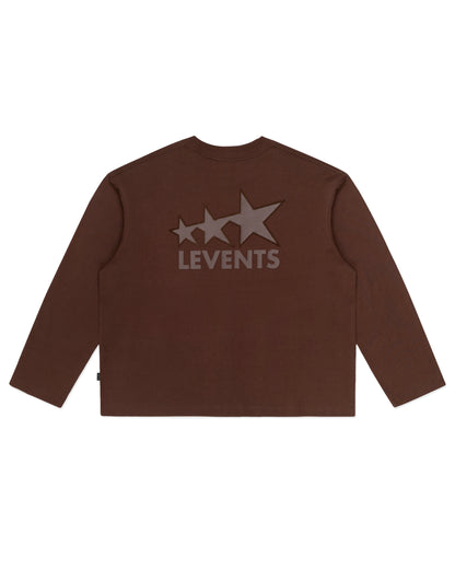 Levents Signature Logo Long Sleeve Boxy Tee