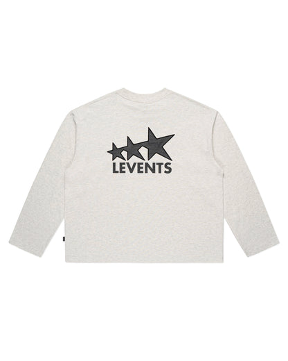 Levents Signature Logo Long Sleeve Boxy Tee